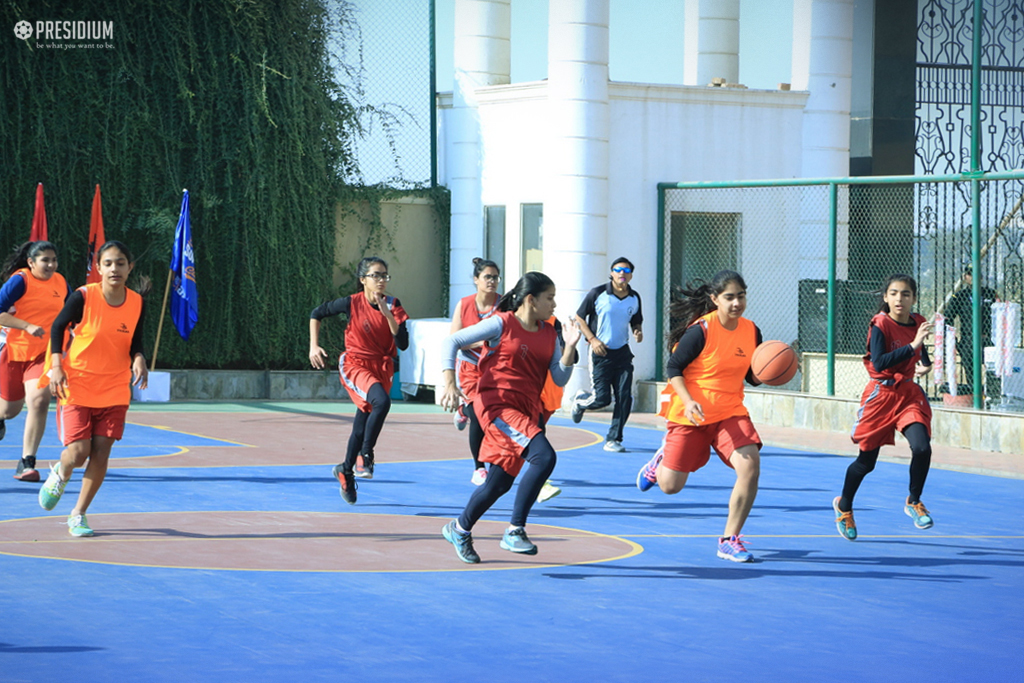 Presidium Gurgaon-57, OUR PRESIDIANS WIN THE INTER-PRESIDIUM BASKETBALL CHAMPIONSHIP